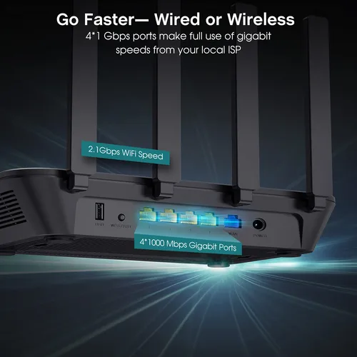 Router Wifi Ac2100: Conexion Inalambrica Potente Y Estable