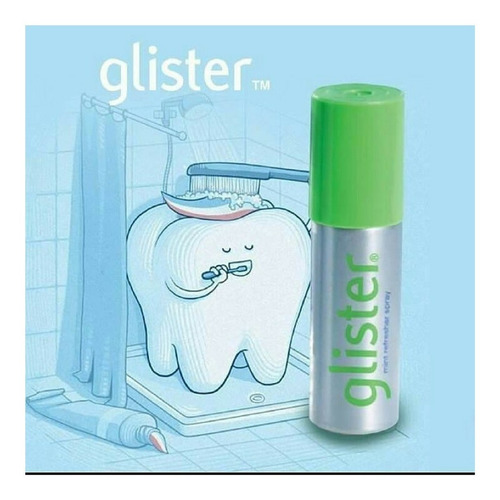 5x Creme Dental Glister Amway 200g + Brinde (spray Bucal)