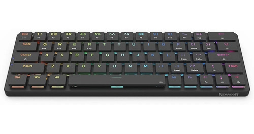 Teclado Gamer Redragon Elise Pro Mecánico 60% Rgb Bluetooth