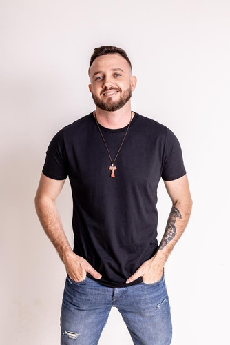 Imagem 3 de 10 de Kit 5 Camisetas Masculinas Slim Fit Básicas Algodão Premium