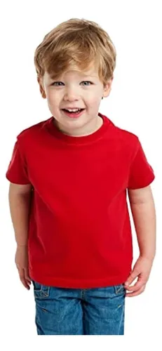 Polera De Ni o Algod n Manga Corta Para Estampar Full Cuotas sin