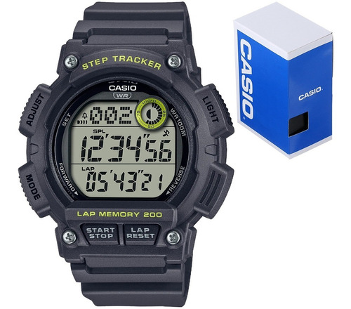 Reloj Casio Ws 2100h 200 Memorias Contador De Pasos 100m