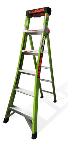 Escalera Fibra De Vidrio 6' King Kombo Little Giant 13610