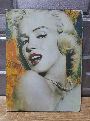 Cuadro Marilyn Monroe Original Vintage24x18cm Moda Vogue