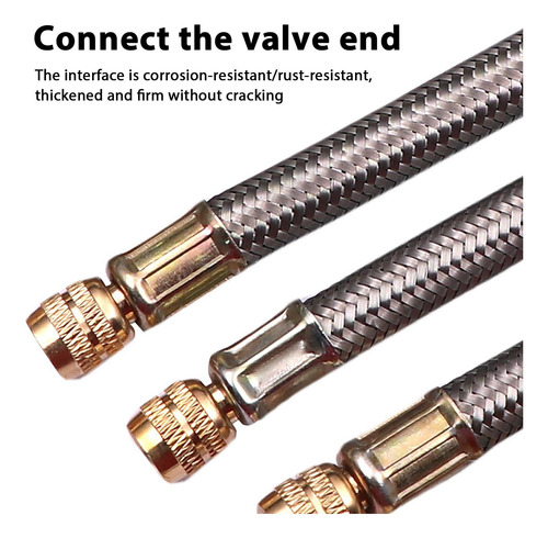Adaptador De Vástago De Válvula Manguera De Aire Extensores