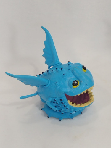 Boneco Como Treinar Seu Dragão Nadder Dwallg Sunny 2013 Azul (Usado)