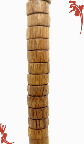 Madera De Palmera Arandela 12mm Pasante, Tira 40 Cms Oferta