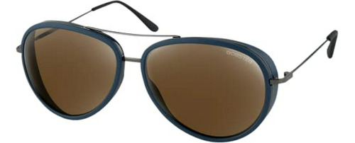 Bobster Ice Aviators, Montura De Bronce Azul Marino Mate, Le