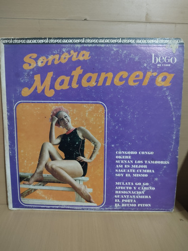 Sonora Matancera - Congoro Congo- Vinilo Lp Vinyl 