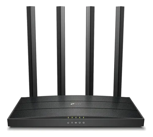 Roteador TP-Link Archer C6 V4 AC1200 Dual Band Gigabit Preto - Foto oficial e menor preço