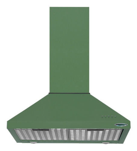 Extractor purificador de cocina Maraldi Cucinela ac. inox. de pared 900mm x 250mm x 500mm verde inglés 220V