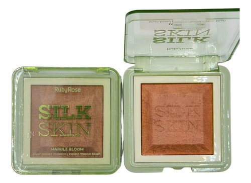 Blush Baked Silk Skin Marble Bloom Velvet Taupe Ruby Rose
