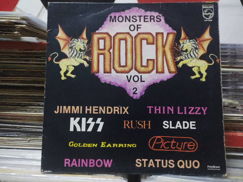 Kiss,rush,jimmi Hendrix,raibow,monstruos Vinyl,lp,acetato