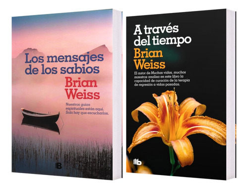 Los Mensajes De Los Sabios + A Través Del Tiempo 2 Libros