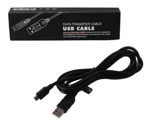 Cable Datos Y Carga 1.8 Mts Compatible Control Playstation 4