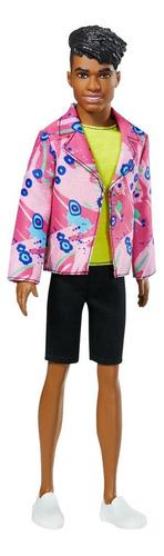 Barbie Ken 60th Anniversary Doll 3 In Throwback Rocker Look.