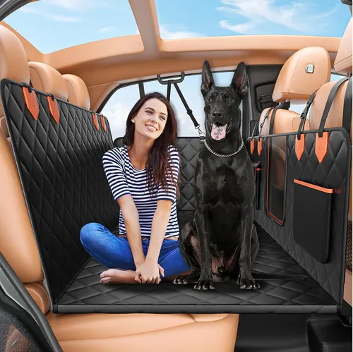 Capa Protetora Banco Carro Pet 6 Em 1 Impermeável Antiderrapante Universal Porta-malas