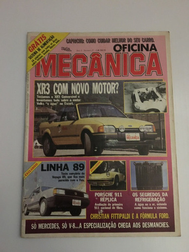 Revista 27 Ofina Mecânica - Corcel Escort Xr3 Porsche