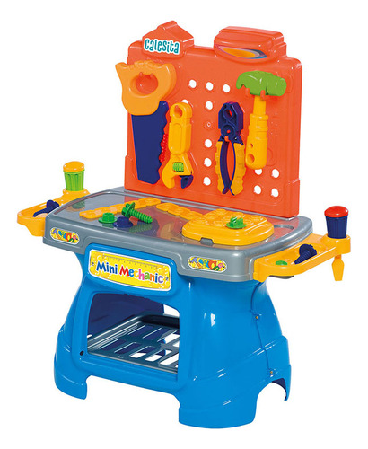 Bancada De Ferramentas Infantil - Mini Mechanic - Tateti