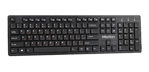 Teclado Inalambrico 2.4 Ghz Mt-wk841 Español - Meetion