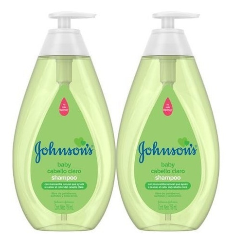 Shampoo Jhonson´s Manzanilla X2 - mL a $53