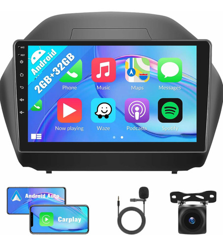 Radio Android Hyundai Tucson Ix35 Carplay