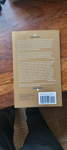 Jacques Lacan Y La Aventura Del Insight - Shoshana Felman