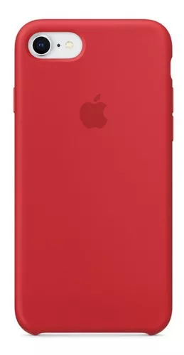 Funda De Silicon Para iPhone 8 / 7 / Se 2020 Color Rojo