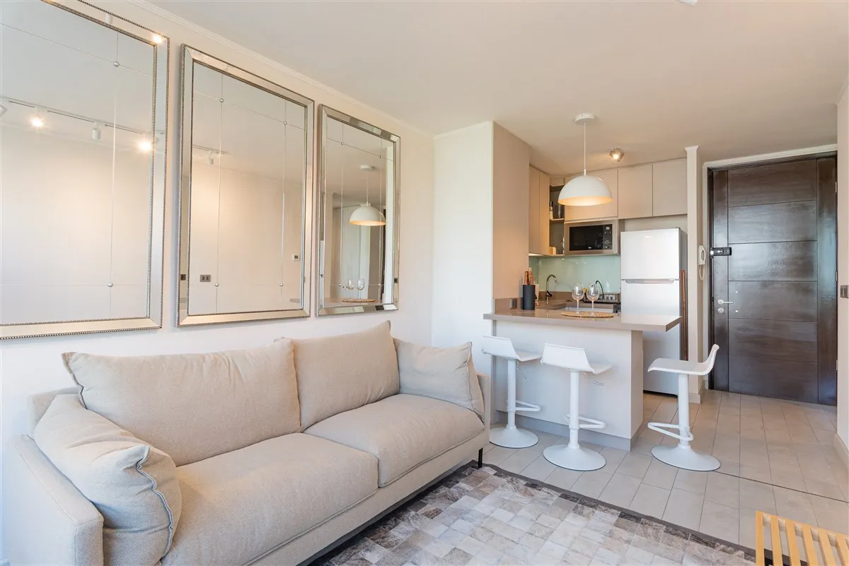Imagen 3 de 30 de Departamento En Arriendo De 2 Dorm Amoblado En Providencia