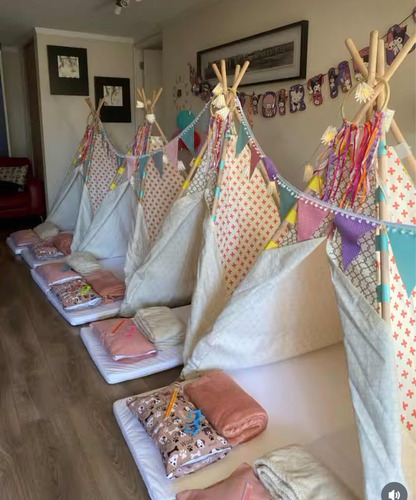Arriendo Carpas Tipi Con Todo Lo Necesario Para Una Pijamada