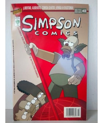 Simpsons Comics 43 Editorial Vid