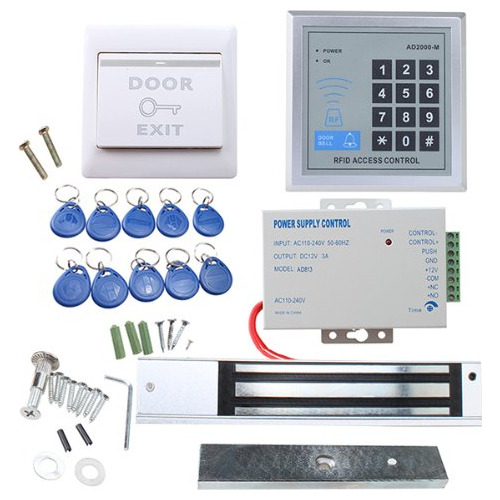 Kit De Sistema De Control De Acceso De Puerta Rfid  Sis...