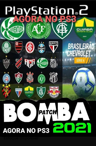 Imagem 2 de 4 de Jogo Bomba Patch 2021 - Ps3 - Jogo Do Ps2 Adaptado Para Ps3