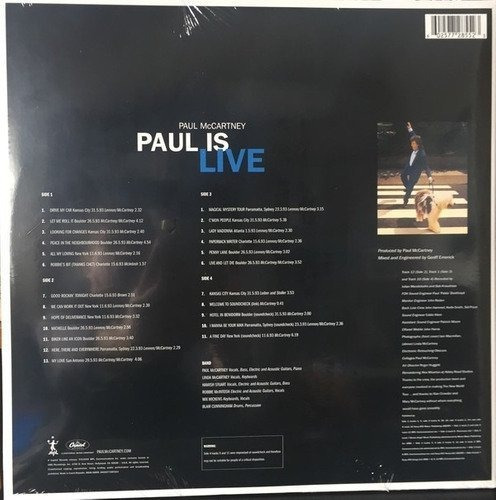 Imagen 2 de 2 de Paul Mccartney - Paul Is Live Vinilo Eur Nuevo Envio Gratis