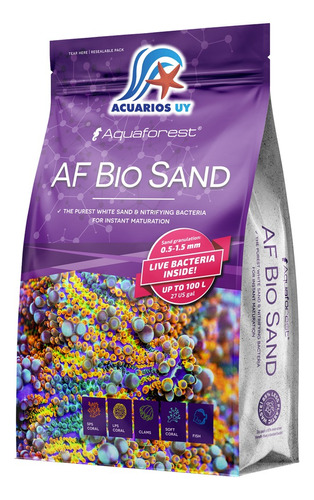 Arena Para Acuario Marino. Aquaforest Af Bio Sand 7,5kg