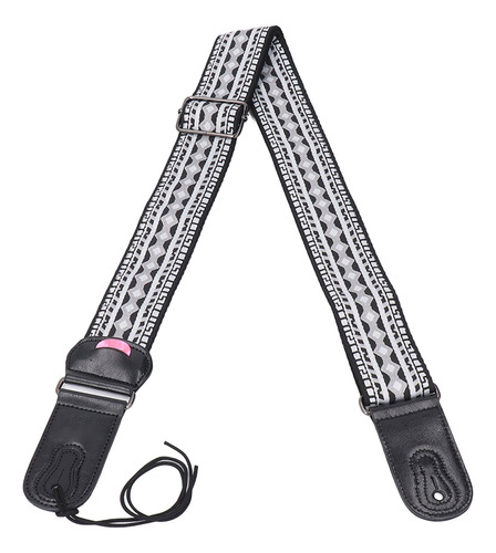 Correa De Algodón Para Guitarra Étnica, 2 Pulgadas, Ensancha