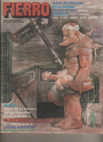 Antigua Revista ** Fierro  ** N° 74 - Año 1990