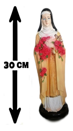 Santa Teresa De Lisieux, Resina, Ojo Pintado 