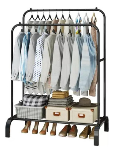 Perchero Organizador De Ropa Closet Hogar De Metal