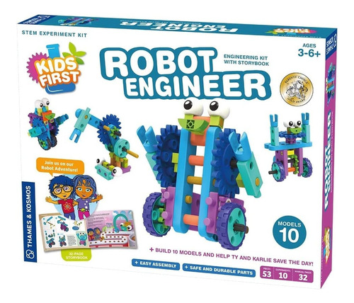 Thames & Kosmos Kit De Experimento Stem De Primer Robot Par.