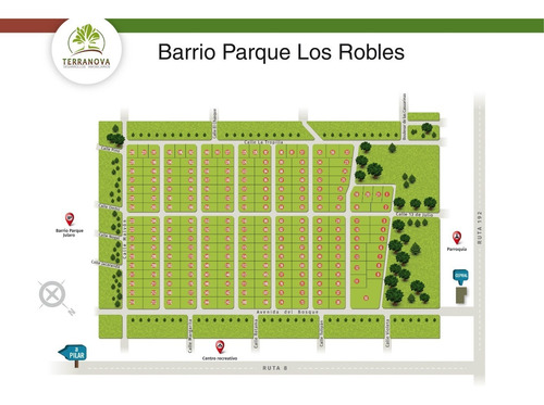Imagen 12 de 12 de Terreno Barrio Parque Robles Pilar Exaltacion En Pesos Cuota