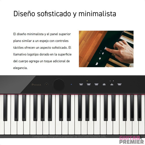 Piano Digital Casio Privia Px-s1100 Pedal Pie Funda Banco