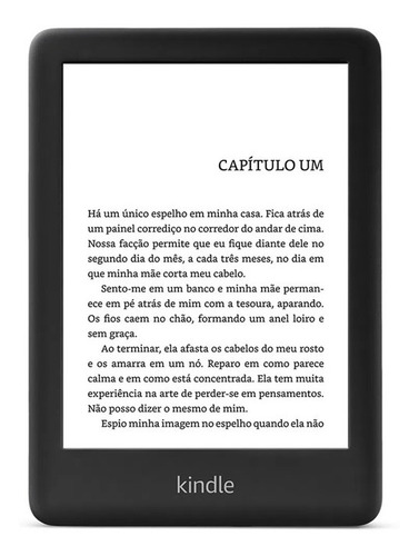 E-reader Kindle Amazon 8gb 10ª Geração Tela 6 Wifi