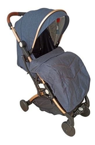 Coche Paseador Para Bebe Tipo Maleta En Aluminio Cubre Pies