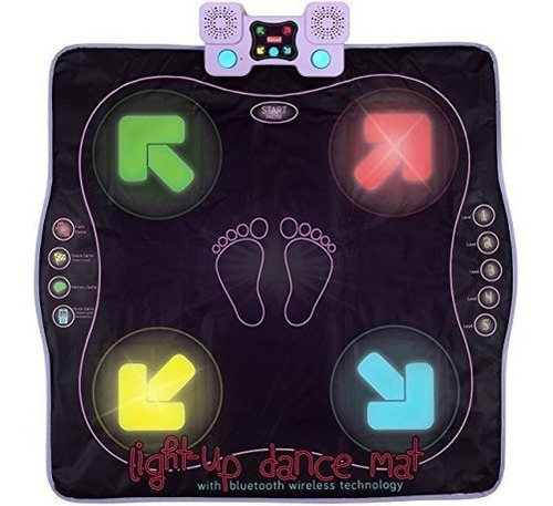 Juegos De Baile Light Up Dance Mat Arcade Style Con Pistas D