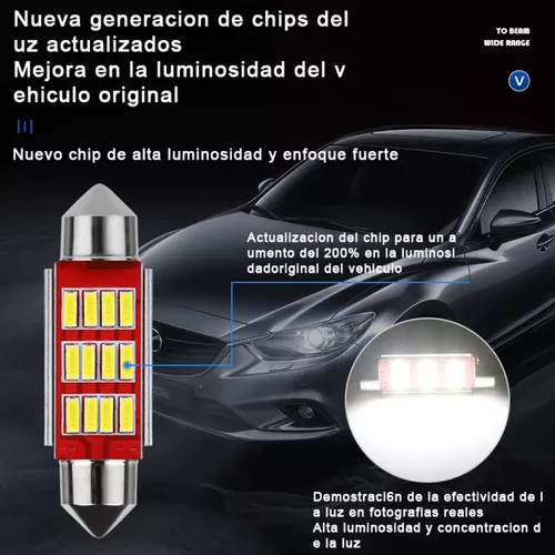 Luz LED de Techo para Carro - 39mm