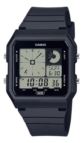 Reloj Casio Lf20w-1a Unisex Digital Analógico Color Negro