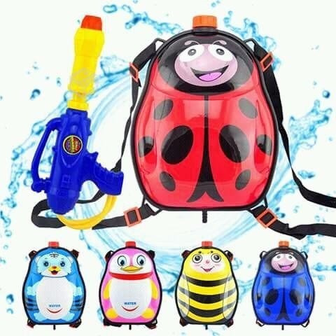 Mochila Lanza Agua Para Niños Pack 10 Mochilas Envió Gratis