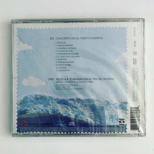 Chambao - En El Fin Del Mundo (cd+dvd) Nuevo Sellado