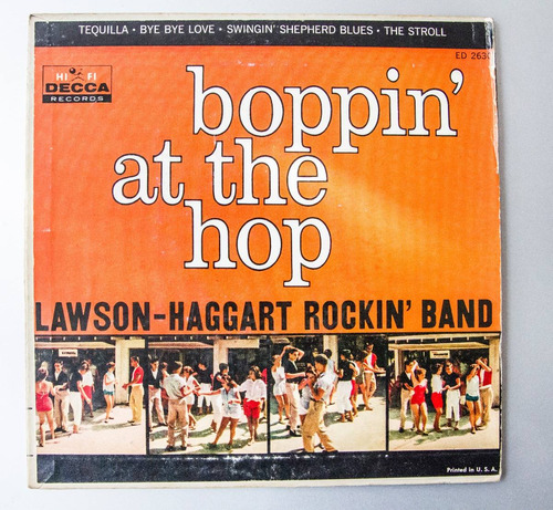  Disco Vinyl 45 Rpm: Bopping At The Hop - Tequila
